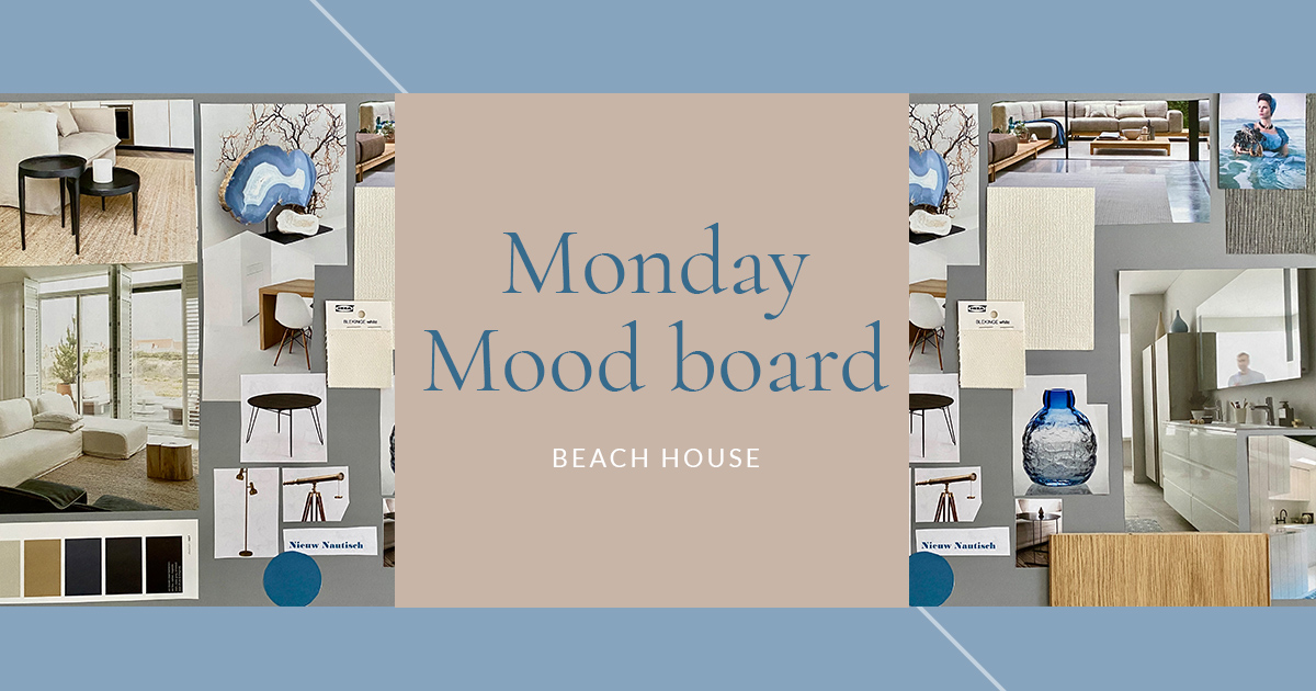 Monday Mood board - Beach House - Coastal - woonlookbook